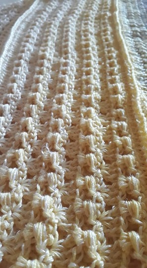 Simsalabim flaches Dreieckstuch Häkelanleitung