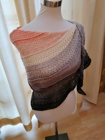 Simsalabim flaches Dreieckstuch Häkelanleitung