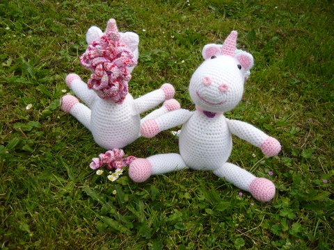 Häkelanleitung Einhorn