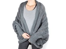 Häkelanleitung Jacke FINNEA (S/M, L/XL - leicht an alle Größen anzupassen)