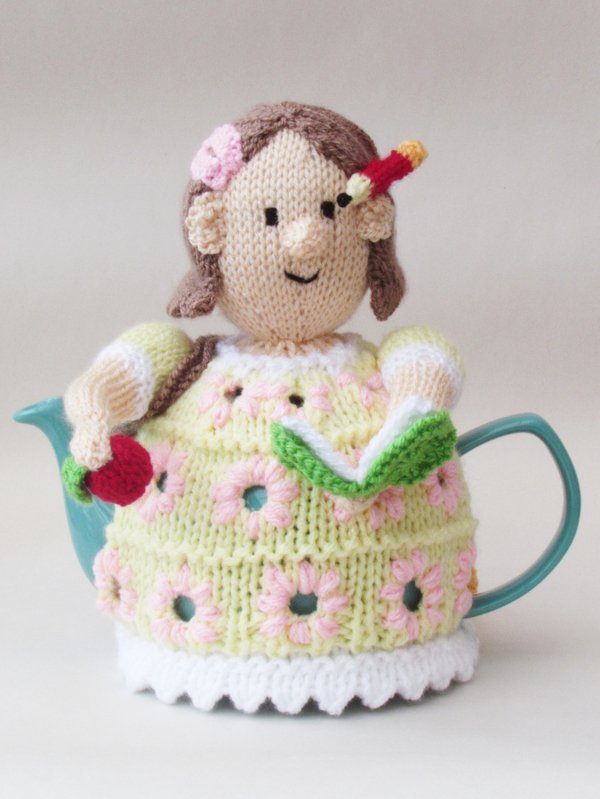 School Teacher Tea Cosy Knitting Pattern