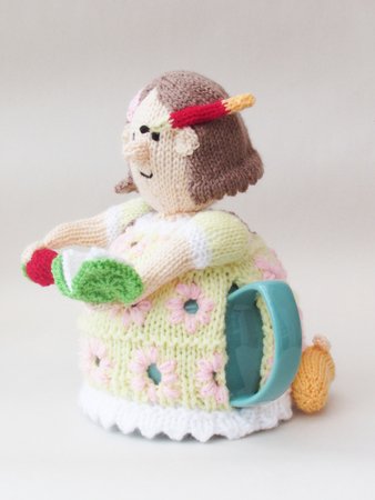 School Teacher Tea Cosy Knitting Pattern