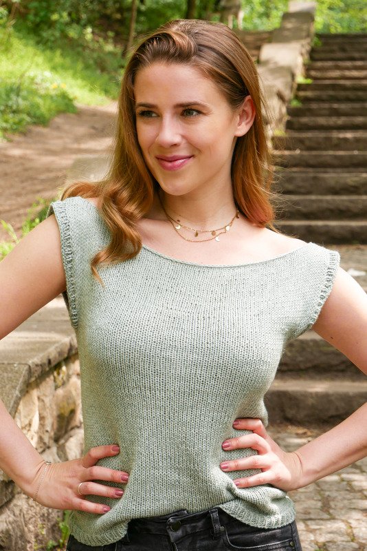 Anleitung Strickshirt Lola