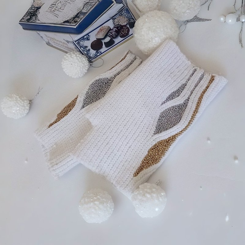 Häkelanleitung für stilvolle fingerlose Handschuhe - Perfekt für den Herbst - Bild 5
