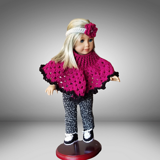 Pattern Dolls Poncho and Pants - Image 2