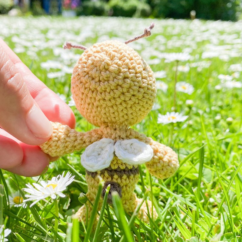 Häkelanleitung Mini-Biene - Bild 2