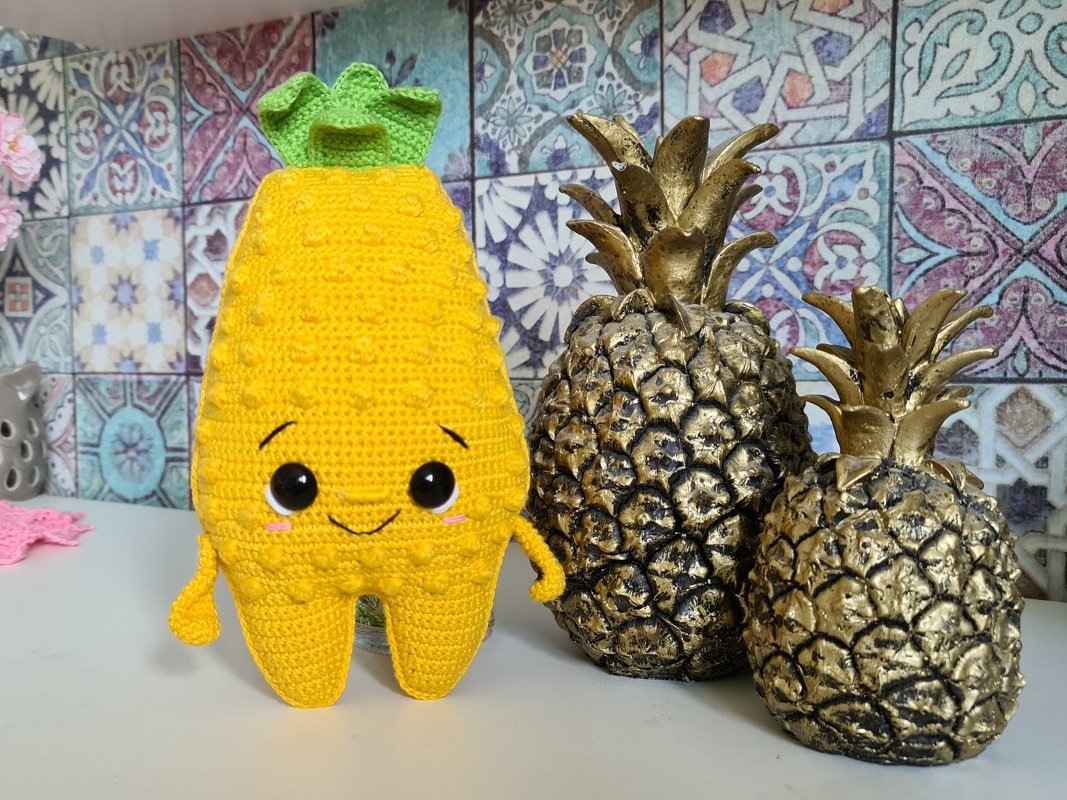Süße Ananas häkeln - Bild 2