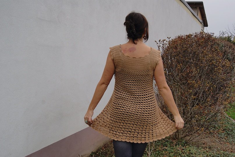 Hängetop / Hängekleidchen SOMMERFREUDE (Gr. S/M, L/XL, anpassbar)