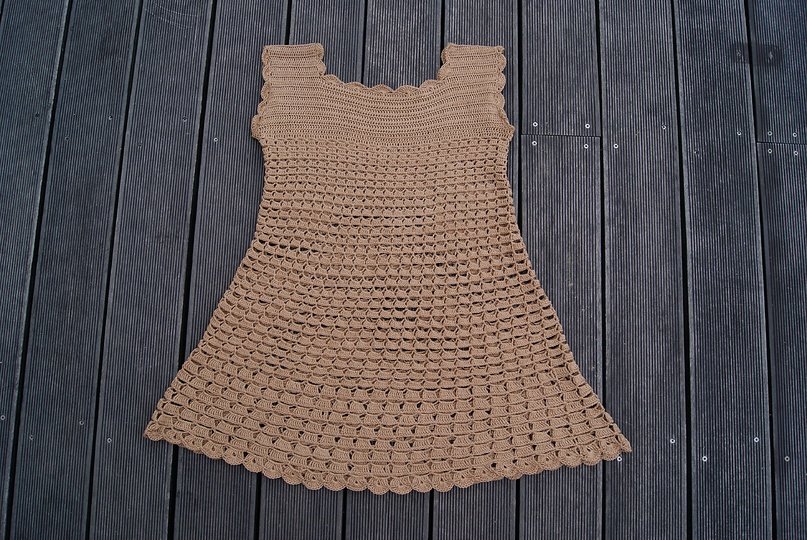 Hängetop / Hängekleidchen SOMMERFREUDE (Gr. S/M, L/XL, anpassbar)