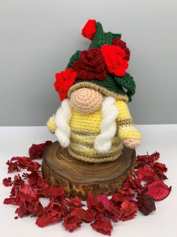 Pattern Flower Gnome Roses II - Image 2