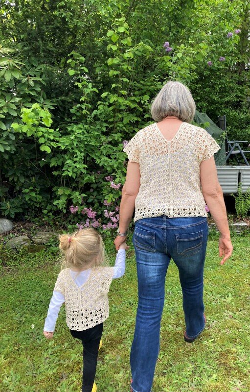 Häkelanleitung für das Sommer Shirt Karin - Bild 8