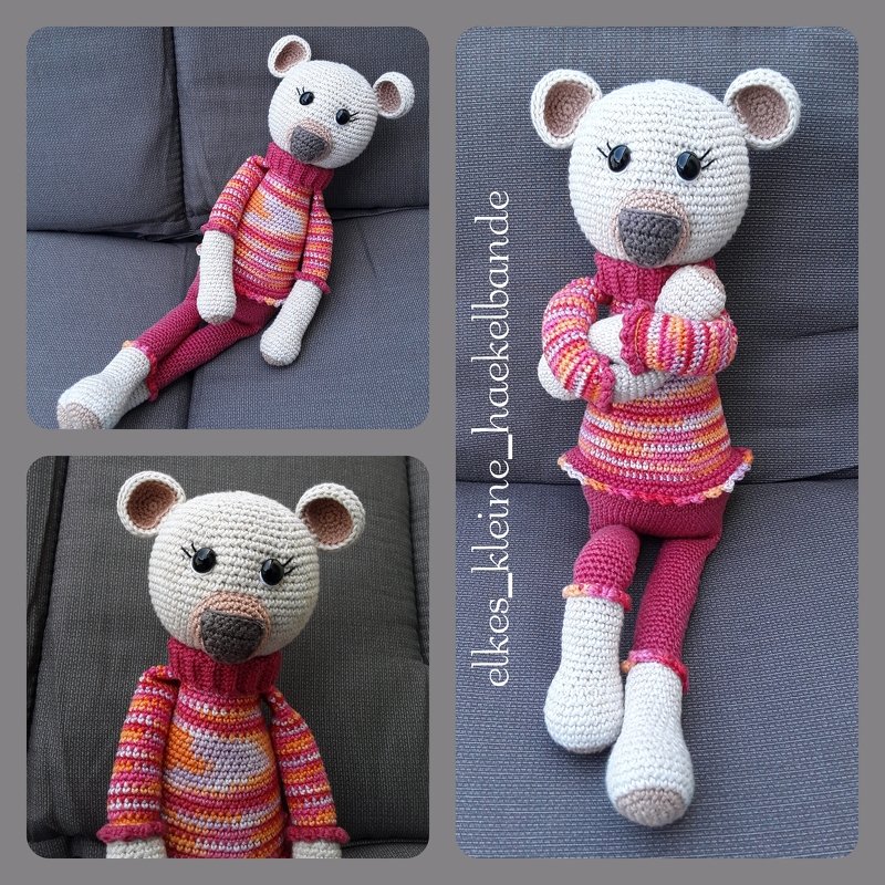 Häkelanleitung Schlenkerteddy`s Sam & Sally - Bild 2