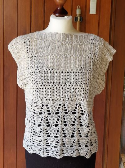 Häkelanleitung - Shirt "Alizee"