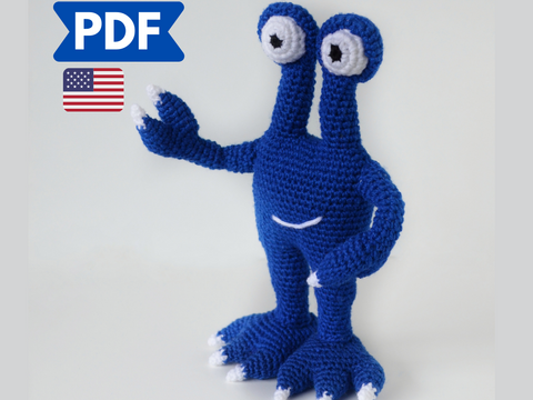 Crochet monster amigurumi pattern