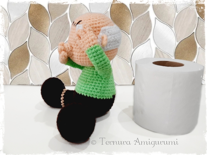 Häkelanleitung Alter Mann