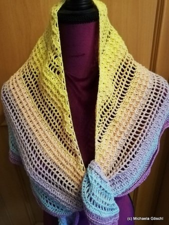 autumn air - shawl 2