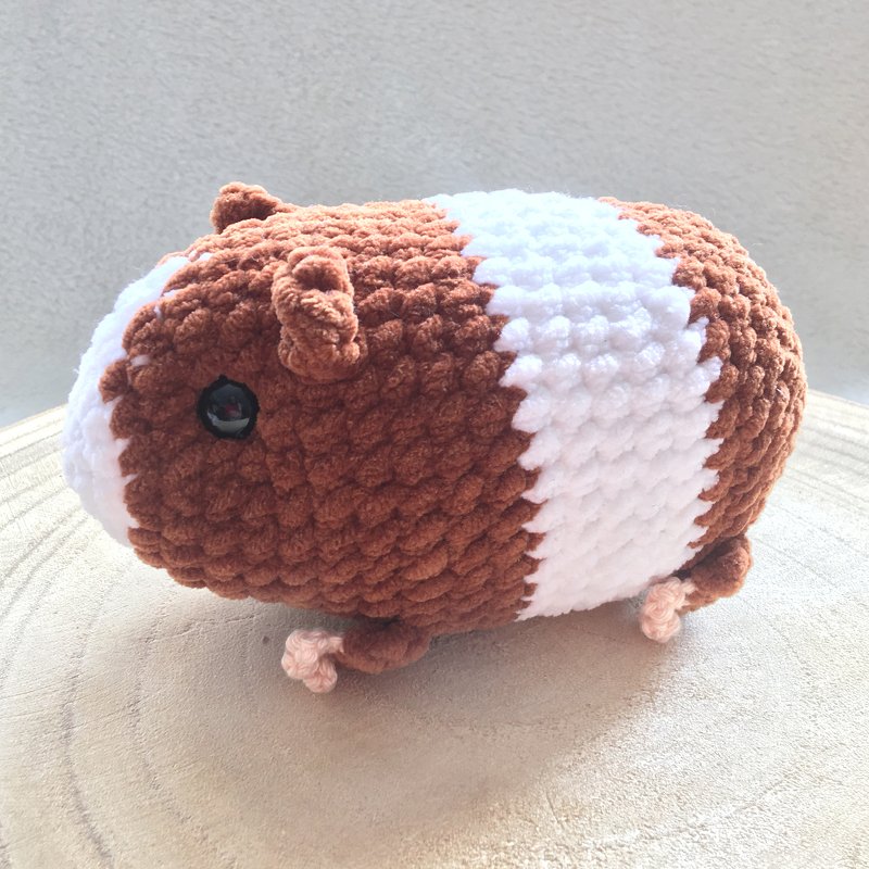 Crochet pattern guinea pig Mina - without sewing - Image 3