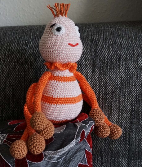 Amigurumi Häkelanleitung für Spinne Lotte