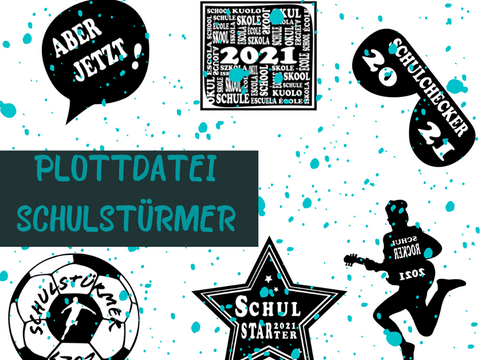 Plotterdatei Schulstürmer 2021 - Jungs
