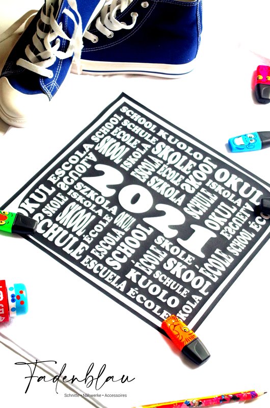 Plotterdatei Schulstürmer 2021 - Mädchen - Bild 2