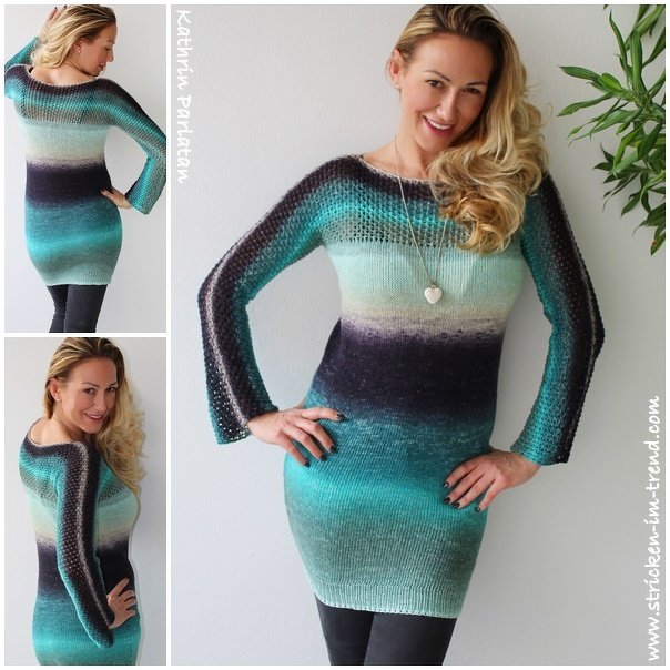 Strickanleitung für Damenpullover | Sommerpulli 1-2-3 IDEEN #5 - Bild 2