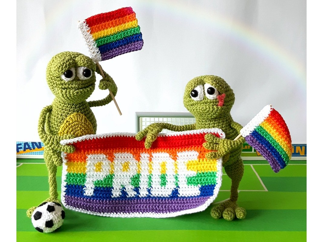 Pride Accessoires - Häkelanleitung