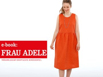FRAU ADELE • Trägerkleid mit Knopfleiste im Rückenteil, e-book