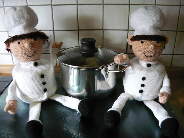 Häkelanleitung Koch Klorollenhut