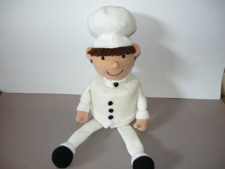 Häkelanleitung Koch Klorollenhut