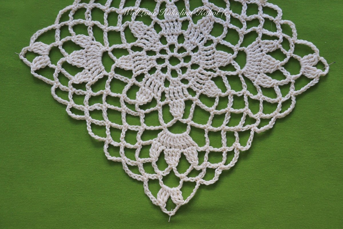 Häkelanleitung Granny Spitzenmuster - Bild 2