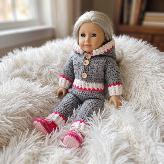 Pattern 18" Doll Bodysuit