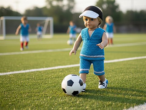 Pattern Boy Doll Clothes