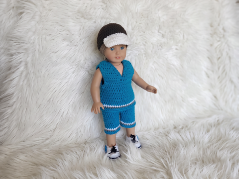 Pattern Boy Doll Clothes