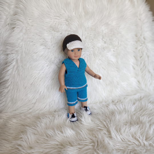 Pattern Boy Doll Clothes
