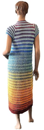 Strickanleitung RVO Sommermantel Flower Power