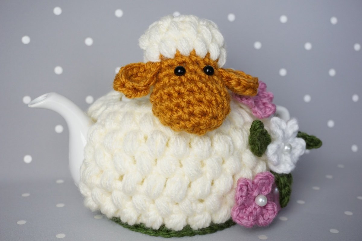 Häkelanleitung Kannenwärmer Schaf Henrietta - PDF Datei - Bild 2