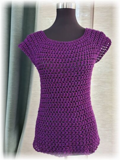 Häkelanleitung RVO Shirt oder Minkleid Dorie