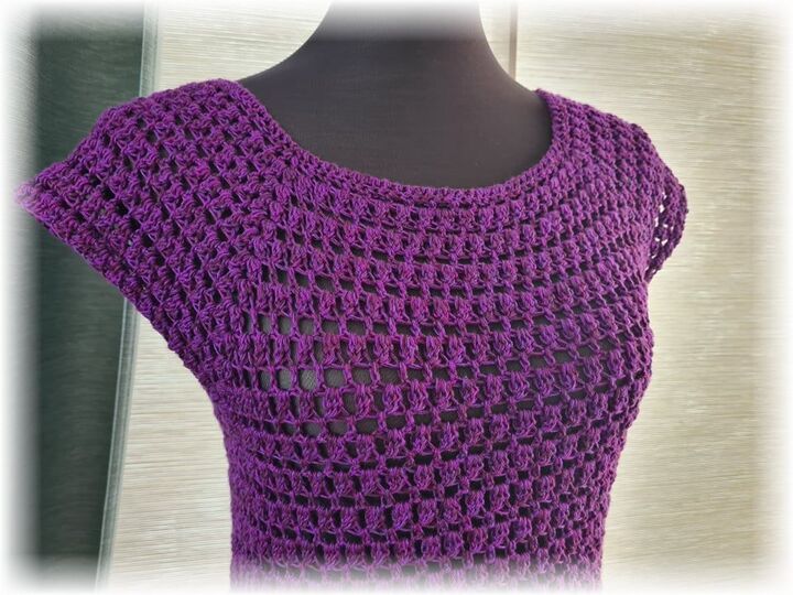 Häkelanleitung RVO Shirt oder Minkleid Dorie