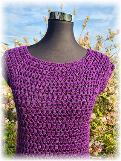 Häkelanleitung RVO Shirt oder Minkleid Dorie