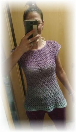 Häkelanleitung RVO Shirt oder Minkleid Dorie