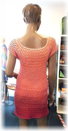 Häkelanleitung RVO Shirt oder Minkleid Dorie