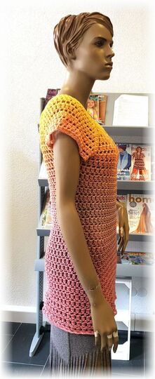 Häkelanleitung RVO Shirt oder Minkleid Dorie