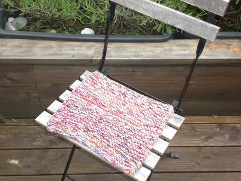 Strickanleitung Sitzdecke