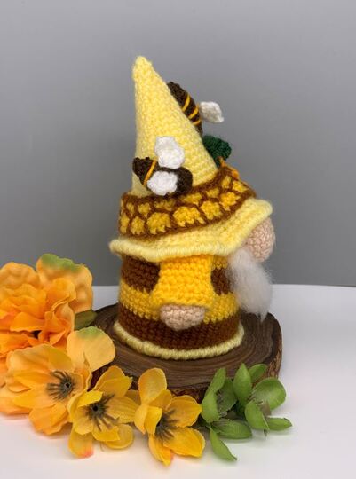 Häkelanleitung Bienen Gnom II