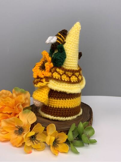 Häkelanleitung Bienen Gnom II