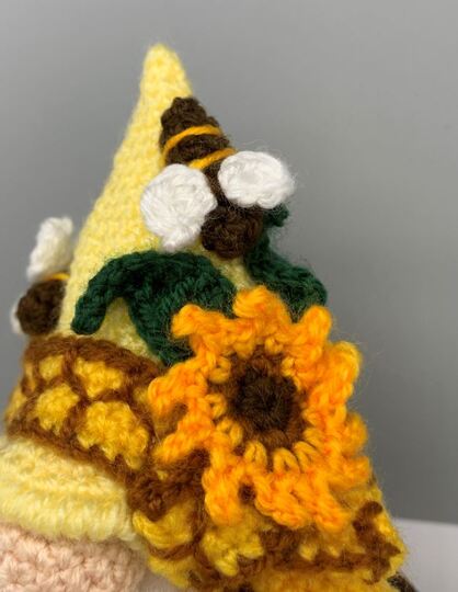 Häkelanleitung Bienen Gnom II