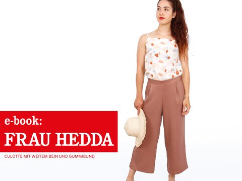 FRAU HEDDA • Culotte mit weitem Bein und Gummibund, e-book