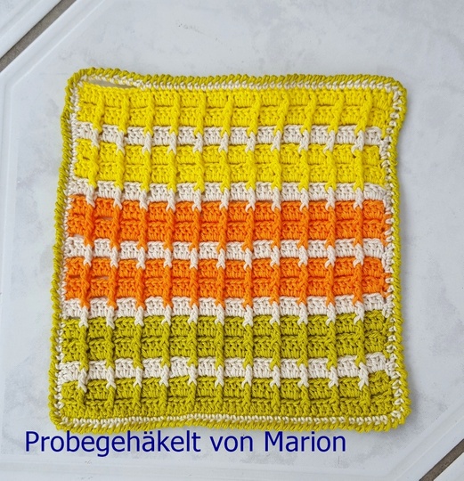 Spültuch, Topflappen Häkelanleitung