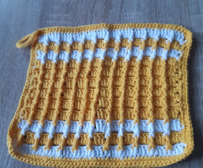 Spültuch, Topflappen Häkelanleitung