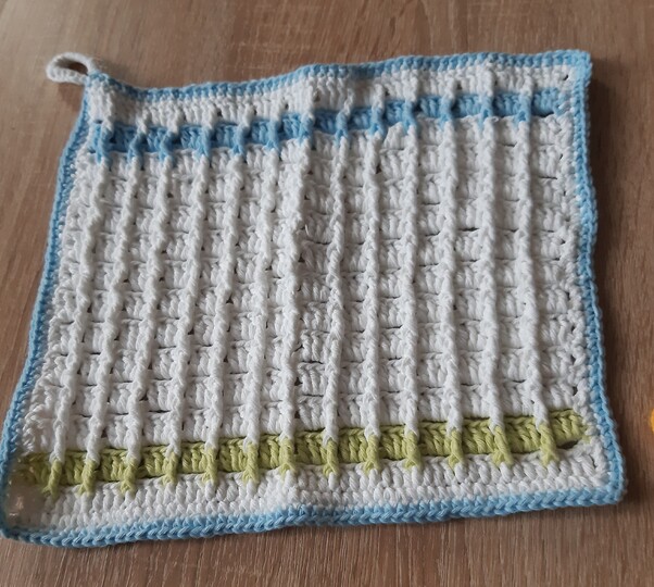 Spültuch, Topflappen Häkelanleitung